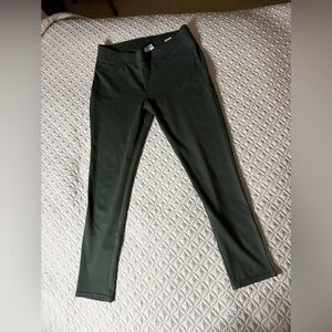 Seven7 Women's Dark Green pull on leggings, jean style WOW